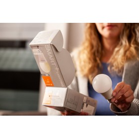 Bec LED RGB inteligent Ledvance SMART+ WiFi Classic Multicolour A, ...