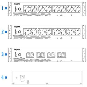 UPS Legrand Keor PDU monofazat, 800VA/480W, 8x IEC C13, technologie...