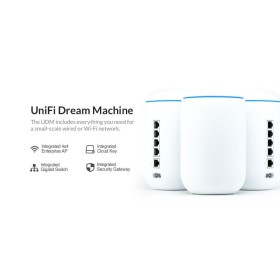 Router Wireless Ubiquiti Gigabit UniFi Dream Machine, Dual-Band, Wi...