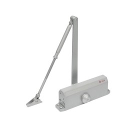 Amortizor hidraulic cu brat SA-5044AW-sv, argintiu Pentru: usi cu g...