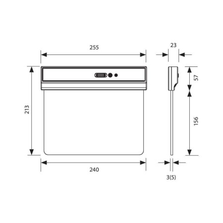 Lampa LED emergenta cu baterie Li-ion Vivalux SALVE, 1.8W, 3.7V, 60...