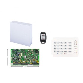 Centrală Magellan cu emiţător-receptor radio-32 zone Stay D si apli...