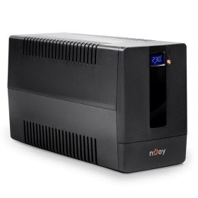 UPS nJoy Horus Plus 1500, 1500VA/900W, Afisaj LCD cu ecran tactil, ...