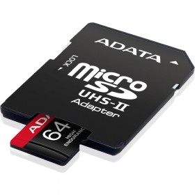 Card de Memorie MicroSDXC Adata, 64GB, Adaptor SD, Class 10 - SriHo...