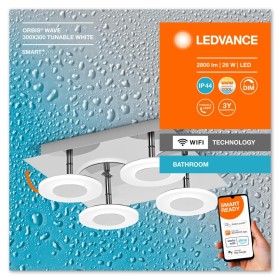 Plafoniera LED inteligenta pentru baie Ledvance SMART+ Wifi Orbis S...