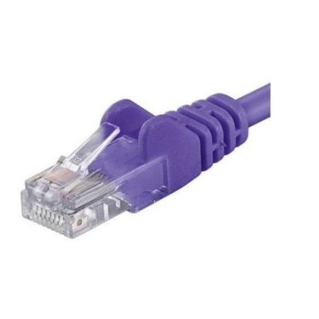 Patchcord UTP RJ45-RJ45 Cat.5e 0.25m violet, UTP-5E-0.25-V, pachcor...