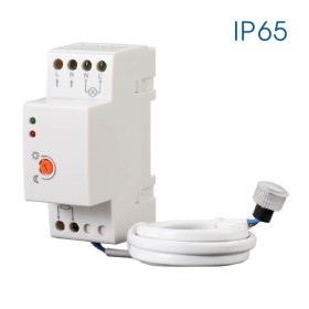 Senzor crepuscular incastrat Vivalux ECHO, 230V, 20A, IP65, 35x66x9...