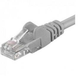 Patchcord UTP RJ45-RJ45 Cat.5e 10m gri, UTP-5E-10-G, pachcord din c...