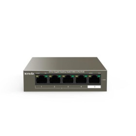 Switch Tenda TEG1105P-4-63W, 5 port, 10/100/1000 Mbps - SriHome.ro