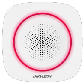 Sirena interior wireless AX PRO Hikvision DS-PS1-I-WE( Red indicato...