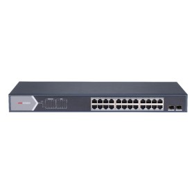 Switch 24 porturi Gigabit Hikvision DS-3E1526P-SI, L2, Smart Manage...