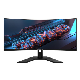 Gigabyte Monitor Gaming 34" GS34WQC, Non-glare, Rezolutie: 3440 x 1...