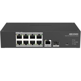Switch 8 porturi PoE Hikvision DS-3T1310P-SI/HS prezinta 8 × 10/100...