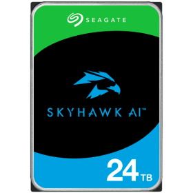 HDD Video Surveillance SEAGATE SkyHawk AI 24TB CMR, 3.5", 512MB, SA...