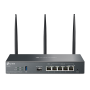 "Omada AX3000 Wi-Fi 6 Gigabit VPN Router PORT: 1× Gigabit SFP WAN/L...