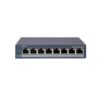 Switch 8 porturi Gigabit Hikvision DS-3E1508-EI(V2), L2, Smart Mana...