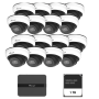 Kit supraveghere video Milesight 16 camere Dome MS-C2973-PD + 1 NVR...