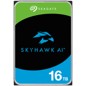 HDD Video Surveillance SEAGATE SkyHawk AI 16TB CMR, 3.5", 512MB, SA...