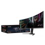 Gigabyte monitor gaming 49", display 1,196.7 x 339.2 mm, Backlight ...