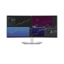 Monitor Dell 38'' U3824DW, Curved USB-C, 95.29 cm, 3840 x 1600, 60H...