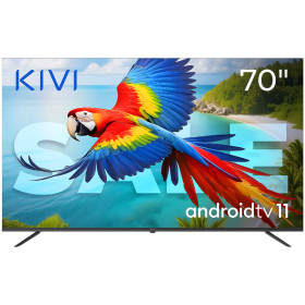 70", UHD, Android TV 11, Black, 60 Hz, AV1, Sound 2x12W, 115 kWh/10...