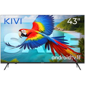 43', UHD, Android TV 11, Black, 3840x2160, 60 Hz, Sound 2x12W, 53 k...