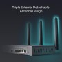 "Omada AX3000 Wi-Fi 6 Gigabit VPN Router PORT: 1× Gigabit SFP WAN/L...
