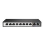 Extralink PERSES PoE Switch  8x Gigabit PoE/PoE+ 2x RJ45 Uplink Gig...