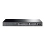 "28-Port Gigabit Easy Smart Switch with 24-Port PoE+ PORT: 24× Giga...
