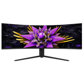Monitor Gaming Curbat QD-mini LED TCL 57R94 57", Dual UHD (7680x216...