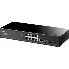 CUDY Switch Managed 8-Port Layer 2 10/100/1000M, 8x porturi Gigabit...