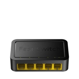 CUDY 5-Port 10/100 Mbps Desktop Switch, 5 10/100M RJ45 Ports, Loop ...