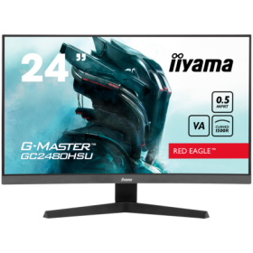 IIYAMA Monitor LED GC2480HSU-B1 23.6" VA Curved 1920 x 1080 180Hz 3...
