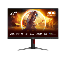 Monitor AOC 27" 27G4HA, Diagonal (inch): 27, Diagonal (cm): 68, Asp...