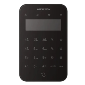 Tastatura wireless LCD AX PRO Hikvision DS-PK1-LT-WE/BK, 868MHz two...