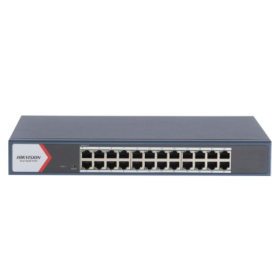 Switch Hikvision DS-3E1524-EIV3: 24 × gigabit RJ45 ports, tensiune ...