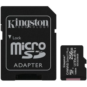 Kingston 256GB micSDXC Canvas Select Plus 100R A1 C10 Card + ADP EA...