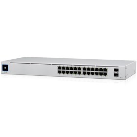 Ubiquiti USW-24-POE Gigabit Layer 2 switch with twenty-four Gigabit...