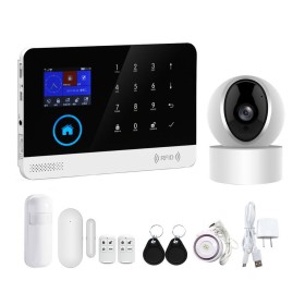 Sistem de alarma wireless Wifi 3G PG-103 si camera wireless - SriHo...