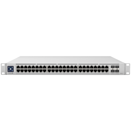 Ubiquiti Enterprise Layer 3, PoE switch with (48) 2.5GbE, 802.3at P...