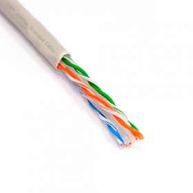 Cablu UTP CAT5e PNI U05 cu 4 perechi pentru internet 1 Gigabit si s...