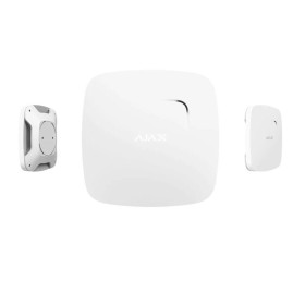 Detector de fum si temperatura FireProtect, wireless, alb - AJAX Pr...