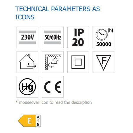 Spot LED incastrat cu senzor de miscare Vivalux DION, 11W, 1200 lm,...