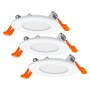 3 Spoturi LED incastrate Ledvance RECESS SLIM DOWNLIGHT, 3x4.5W, 3x...