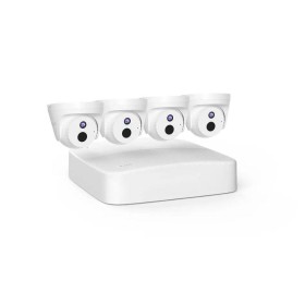 Tenda kit supraveghere 4 canele POE K4P-4CR, rezolutie: 4MP, latime...