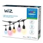 Ghirlanda inteligenta LED RGB pentru exterior Philips WIZ, 12 becur...
