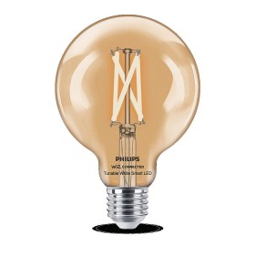 Bec LED inteligent vintage (decorativ) Philips Filament Globe Clear...