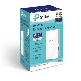 TP-link AX1500 Wi-Fi Range Extender, RE500X, 1 Port Ethernet Gigabi...