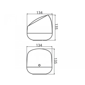 Lampa LED portabila WiZ Squire, Wi-Fi, Bluetooth, 9W, 620 lm, lumin...