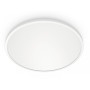 Plafoniera LED WiZ SuperSlim, Wi-Fi, Bluetooth, 16W, 1500 lm, lumin...